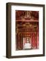 Wooden covered walkways in the Hue Imperial City (Citadel), UNESCO World Heritage Site, Vietnam, In-Alex Robinson-Framed Photographic Print