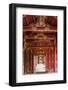 Wooden covered walkways in the Hue Imperial City (Citadel), UNESCO World Heritage Site, Vietnam, In-Alex Robinson-Framed Photographic Print