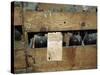 Wooden Crate of Bottles, Banyuls Wine, Cellier Des Dominicains in Collioure-Per Karlsson-Stretched Canvas