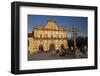 Wooden Cross in Front of the Cathedral of San Cristobal-Richard Maschmeyer-Framed Photographic Print