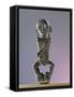 Wooden Dayak amulet, Kalimantan, Borneo, Indonesia, 20th century-Werner Forman-Framed Stretched Canvas