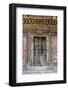 Wooden door, Bhaktapur, Kathmandu, Nepal.-Lee Klopfer-Framed Photographic Print