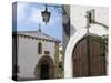 Wooden Door of St. Peter's Church (Igreja De Sao Pedro) in the Walled Medieval Town of Obidos, Estr-Stuart Forster-Stretched Canvas