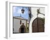 Wooden Door of St. Peter's Church (Igreja De Sao Pedro) in the Walled Medieval Town of Obidos, Estr-Stuart Forster-Framed Photographic Print