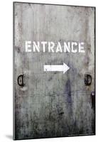 Wooden Entrance Door-null-Mounted Poster