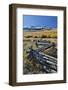 Wooden fence, Wilson Mesa near Telluride during Autumn, San Juan Mountains, Colorado.-Darrell Gulin-Framed Photographic Print