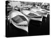 Wooden Fishing Boats, Riviera, Alpes-Maritimes, Villefranche-Sur-Mer, France-David Barnes-Stretched Canvas