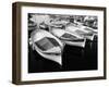 Wooden Fishing Boats, Riviera, Alpes-Maritimes, Villefranche-Sur-Mer, France-David Barnes-Framed Premium Photographic Print