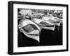 Wooden Fishing Boats, Riviera, Alpes-Maritimes, Villefranche-Sur-Mer, France-David Barnes-Framed Premium Photographic Print