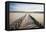 Wooden Groynes on a Sandy Beach, Leading to Sand Dunes, Domburg, Zeeland, the Netherlands, Europe-Mark Doherty-Framed Stretched Canvas