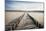 Wooden Groynes on a Sandy Beach, Leading to Sand Dunes, Domburg, Zeeland, the Netherlands, Europe-Mark Doherty-Mounted Photographic Print