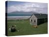 Wooden House, Laig Bay, Isle of Eigg, Inner Hebrides, Scotland, United Kingdom-Jean Brooks-Stretched Canvas