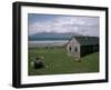 Wooden House, Laig Bay, Isle of Eigg, Inner Hebrides, Scotland, United Kingdom-Jean Brooks-Framed Photographic Print
