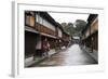 Wooden Houses, Higashi Chaya District (Geisha District), Kanazawa-Stuart Black-Framed Photographic Print