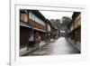 Wooden Houses, Higashi Chaya District (Geisha District), Kanazawa-Stuart Black-Framed Photographic Print