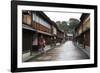 Wooden Houses, Higashi Chaya District (Geisha District), Kanazawa-Stuart Black-Framed Photographic Print