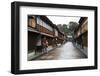 Wooden Houses, Higashi Chaya District (Geisha District), Kanazawa-Stuart Black-Framed Photographic Print