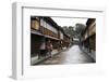 Wooden Houses, Higashi Chaya District (Geisha District), Kanazawa-Stuart Black-Framed Photographic Print