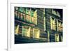 Wooden Houses in Fiesch - Switzerland-perszing1982-Framed Photographic Print