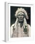 Wooden Leg, Warrior of the Northern Cheyenne, Fought in the Battle of Little Bighorn in 1876-Delancey Gill-Framed Photographic Print