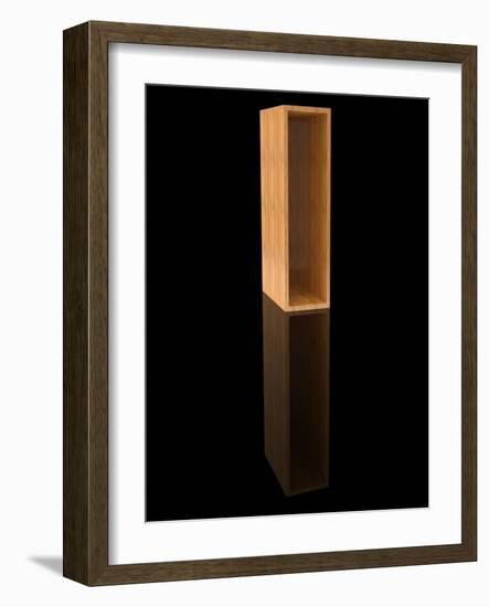 Wooden Letter I-Andriy Zholudyev-Framed Art Print