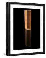 Wooden Letter I-Andriy Zholudyev-Framed Art Print