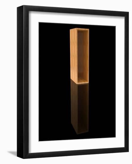 Wooden Letter I-Andriy Zholudyev-Framed Art Print