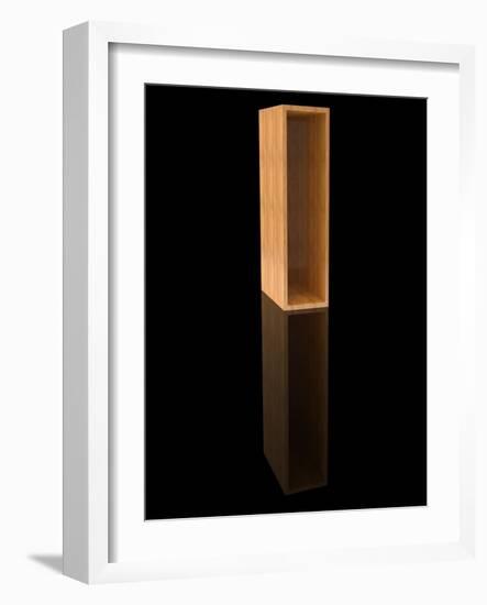 Wooden Letter I-Andriy Zholudyev-Framed Art Print