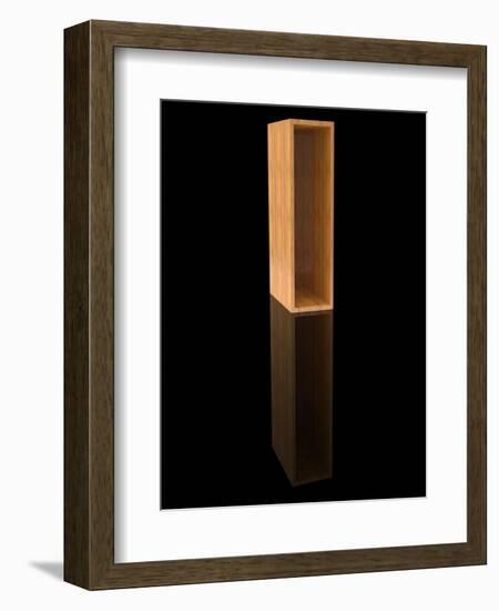 Wooden Letter I-Andriy Zholudyev-Framed Art Print