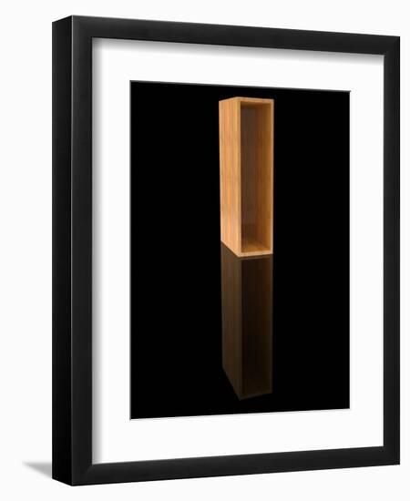 Wooden Letter I-Andriy Zholudyev-Framed Art Print