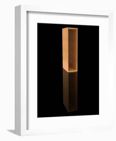 Wooden Letter I-Andriy Zholudyev-Framed Art Print