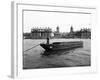 Wooden Lighter and Topsail Barges on the Thames at Greenwich, London, C1905-null-Framed Photographic Print