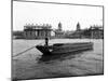 Wooden Lighter and Topsail Barges on the Thames at Greenwich, London, C1905-null-Mounted Premium Photographic Print