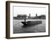 Wooden Lighter and Topsail Barges on the Thames at Greenwich, London, C1905-null-Framed Photographic Print