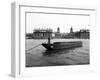 Wooden Lighter and Topsail Barges on the Thames at Greenwich, London, C1905-null-Framed Photographic Print