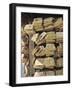 Wooden Offerings, Okinawa, Japan-null-Framed Photographic Print