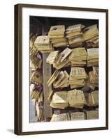 Wooden Offerings, Okinawa, Japan-null-Framed Photographic Print