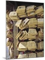 Wooden Offerings, Okinawa, Japan-null-Mounted Photographic Print