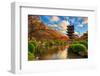 Wooden Pagoda of Toji Temple, Kyoto Japan-Krunja-Framed Photographic Print