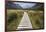 Wooden Path Through Mount Cook National Park-Paul Souders-Framed Photographic Print