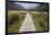 Wooden Path Through Mount Cook National Park-Paul Souders-Framed Photographic Print