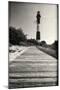 Wooden Path to the Lighthouse, Fire Island, NY-George Oze-Mounted Photographic Print