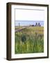 Wooden Pier and Chairs, Apalachicola Bay, Florida Panhandle, USA-John Coletti-Framed Photographic Print