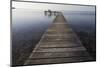 Wooden Pier Jutting into Sea-Paul Souders-Mounted Photographic Print
