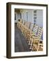 Wooden Rocking Chairs, Labrot & Graham Distillery, Kentucky, USA-Adam Jones-Framed Photographic Print