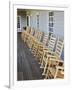 Wooden Rocking Chairs, Labrot & Graham Distillery, Kentucky, USA-Adam Jones-Framed Photographic Print