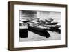 Wooden  Row Boats-mpalis-Framed Photographic Print