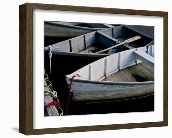 Wooden Rowboats V-Rachel Perry-Framed Photographic Print