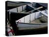 Wooden Rowboats V-Rachel Perry-Stretched Canvas