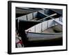 Wooden Rowboats V-Rachel Perry-Framed Photographic Print
